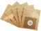 Vacuum Cleaner Bags, 5Pcs Paper Dust Bags Vacuum Pack Bags Compatible with Bush Model Electrolux ZW1100-206-208 Z1470 Philips FC8334 FC8338 FC8344 FC8347 Midea QZ11A QZ11B QZ11C Dragon NK-108A NK-191A