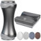 VERK Rolling Knife Sharpener - Premium Knife Sharpening Kit - 4 Interchangeable Ceramic Discs for All Hardness Levels - Ergonomic Aluminum Body with 4 Adjustable Angles - Graphite (Grey)