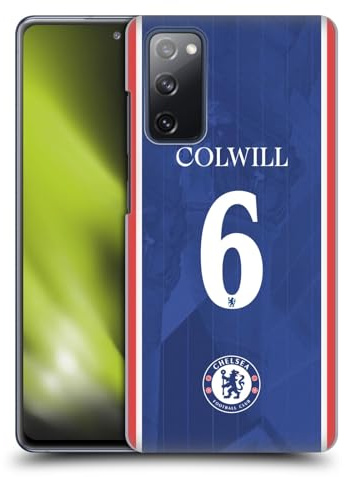 Head Case Designs Offizielle Chelsea Football Club Levi Colwill 2025/26 Spieler Home Kit Harte Rueckseiten Handyhülle Hülle Huelle kompatibel mit Samsung Galaxy S20 FE / 5G