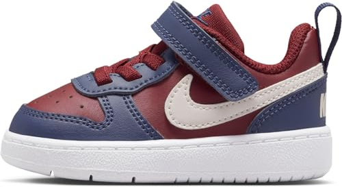Nike Court Borough Low Recraft Schuh Für Babys Und Kleinkinder, Dark Team Red/Soft Pearl-Midnight Navy, DV5458-602, 27 EU (10C US)