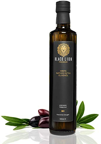 KRETA | griechisches Bio Olivenöl Kaltgepresst, nativ extra | mild-fruchtig-lecker | 100% Koroneiki-Olive Premium 500ml