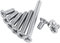 100pcs M3 Vis Cylindriques à Tête Plate Vis à Tête Fraisée Vis Mécaniques Boulon en Acier Inoxydable SS304 (4mm)