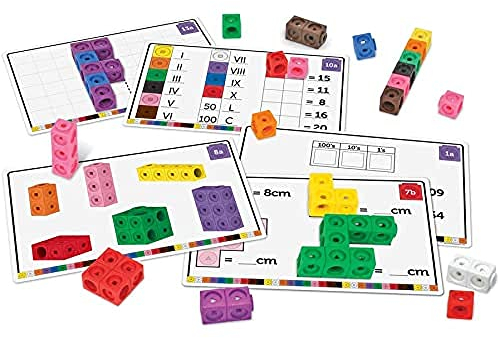 Learning Resources Ich beherrsche Mathe – MathLink-Steckwürfel-Set
