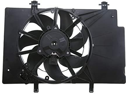 Frankberg 1x ventola radiatore ventola di raffreddamento motore a 2 poli compatibile con B-Max JK 2012-2013 Fiesta VI 2008-2013 Fiesta VI CB1 CCN 2008-2012 Sostituire# 1525897