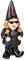 HARLEY-DAVIDSON Gartenzwerg Glücksbringer - Biker Themed GNOME Garden Gnomette