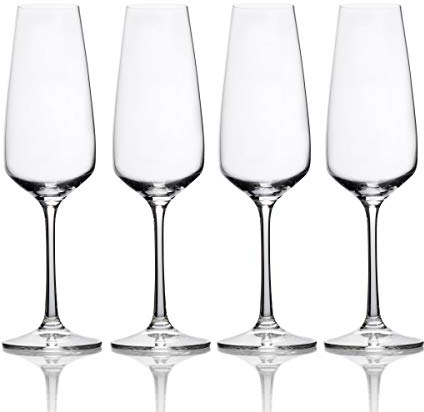 Mikasa 5275770 Melody Champagne Flute, Glass, Clear
