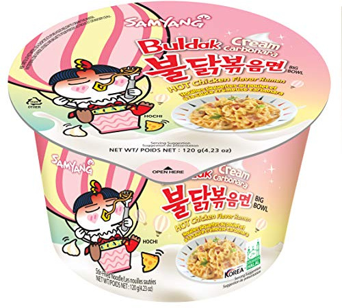 Samyang Buldak Ramen Cream Carbona Big Bowl 120 g