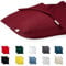 Kissenbezug 45x45 Baumwolle Premium Satin 2er Set Kissenhülle Deko für Kissen Sofa/Bett Stoff Superweicher Resistent Hypoallergen Anti-Milben Kopfkissenbezug mit Verdecktem Zip Voll Waschbar