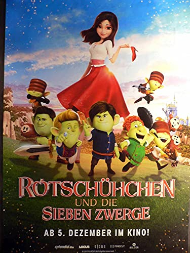 Rotschühchen und die sieben Zwerge - Teaser - Filmposter A1 84x60cm gerollt