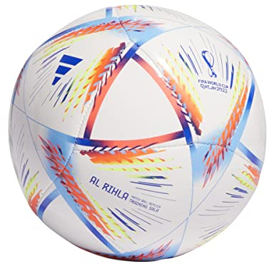 adidas Al Rihla Training Sala Football, White/Panton, 19