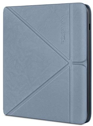 Kobo Étui SleepCover pour Libra Colour | Bleu Nuit | Technologie Veille/réveil | Support intégré à 2 Voies | Cuir végétalien | Compatible avec liseuse Kobo Libra Colour 7