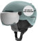 ATOMIC SAVOR VISOR JR Skihelm mit Visier - Grün - Größe S - Für Kinder & Jugendliche - Max. Stoßdämpfung - Active Aircon Belüftung - Brille mit High End-Verspiegelung
