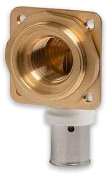 Pressfitting Aluverbund Selfio-Press Spühlkastenanschluss 16 x 2 mm mm - 1/2 TH + U Kontur DVGW