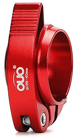 WLDOCA Folding Bike Colorful Seatpost Clamp 40/41mm Quick Release Colorful Seat Tube Clamp Compatible with Dahon Sp8 Folding Bike,C,40MM