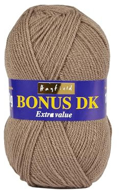Sirdar Hayfield Bonus DK Double Knitting Yarn, Fawn (571), 100g