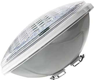 Monsing Luces LED para piscina PAR56 40W iluminación LED para piscina colgante bajo el agua reemplazo 300W foco halógeno DC/AC 12V blanco cálido 3000K