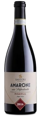 Casa Vinicola Sartori, Amarone della Valpolicella D.O.C.G. Riserva, Rosso, 2016, Confezione Regalo, 750ml Astucciato