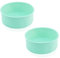 NEUSID Silicone Cake Tins for Baking, 2 Pcs 8 Inch Silicone Cake Moulds Tins, Round Cake Pan, Silicone Baking Tins Baking Molds, Silicone Round Cake Mould Set for Layer Cake Cheesecake
