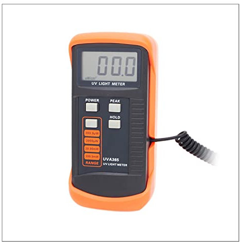 ERUKEI Mesureurs de lumière Compteur de lumière 400 m, testeur de Filtre de Correction de lumière de capteur de testeur