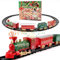 DONGQI Weihnachtszug Set, Elektrische Bahngleis Spielzeug Weihnachtsdekoration, Weihnachtsbahngleise Set Kinderspielzeug Weihnachtsdekoration Geschenk