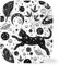 Berkin Arts Compatible with AirPods 1st Generation Case, AirPods 2nd Generation Case Ultra Slim Protetive Cover with Keychain Space Art Petros Afshar Speedart