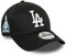 New Era gebogener Schirm Fanartikel Baseball Los Angeles Dodgers MLB World Series Snapcback schwarz 9Forty Cap - One-Size