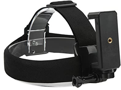 Camera Head Strap Multipurpose Adjustable Universal Cellphone Selfie Neck Holder for Smart Phones Head Strap Mount Action Camera Accessories Head Mount Strap Wearing Head Belt