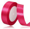 Magenta Satinband 25mm, 22Meters Schleifenband Rosenrot Geschenkband Dekoband Stoffband für Geschenk, Basteln, Nähprojekte, Haarschleifen, Brautstrauß, Hochzeits Dekoration