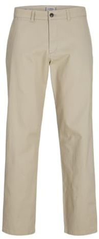 JJ REBEL Jrebkenni Sharp Chino Noos, White Pepper, 32 W/32 L