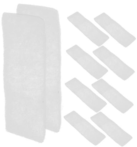Amosfun 10pcs Air Fryer Filters Cotton Pads Replacement for Instant Easy to Use Install Odor Elimination Compatible Accessories