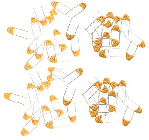 TINEASUR 1satz Keramikkondensatoren Sortiment Elektronik-projekte Für Reparaturen Und Experimente Geordnete Aufbewahrung Lange Haltbarkeit