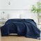 WAVVE Bettdecke 200x200 cm Sommerdecke, Sommer Steppdecke XL 200 x 200, Leicht Dünn Weiche Atmungsaktive Sommerbettdecke 2m, Zudecke 150gsm Mikrofaser Blau(200x200cm)