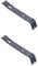 DIYEAH 2 Pièces Outil à Main pour Retirer Clous Tire Clou Au pour Bricolage Menuiserie Compact pour Maison les Travaux de Réparation