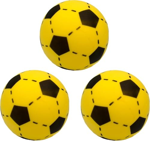 Kyto 3X weicher Ball Softball 12 oder 20 cm Gelb, Rot, Blau Schaumstoffball Kinder Soft Fußball