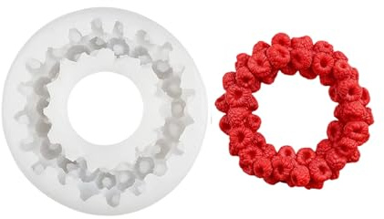Hornear frambuesas de silicona para postres, cupcakes y jabón, fácil de limpiar ingredientes