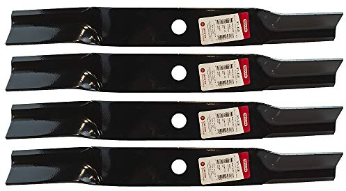 Oregon 97-118 HD Lot de 4 lames de tondeuse pour Murray 91742E701 091742 91,4 cm 96,5 cm