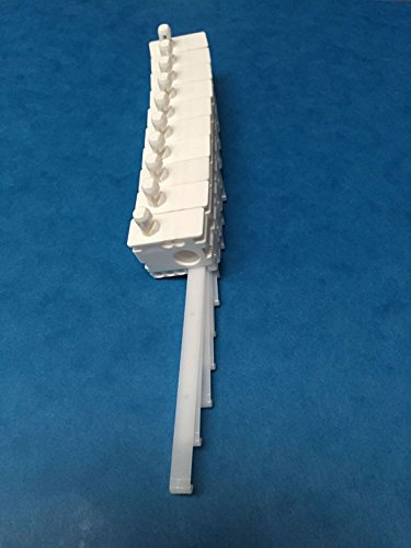 uk-blindparts 3.5 INCH (89MM) HILLARYS SLIMLINE VERTICAL BLIND TRACK REPLACEMENT TRUCK/CARRIERS… (20 RIGHT HAND RUNNERS)