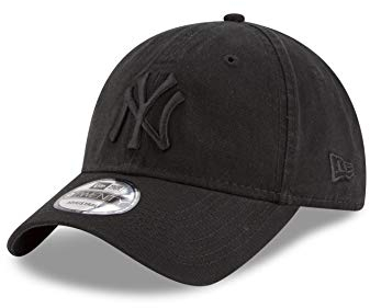 New Era New York Yankees MLB Black On Black 9Twenty Cap - One-Size