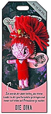 Watchover Voodoo Sammel Puppe von H&H mit Spruch Die Diva