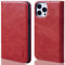 VISOUL Custodia per Apple iPhone 13 Pro, Cover Vera Pelle Portafoglio [protezione RFID] [100% Vera Pelle] Cover TPU Antiurto [Chiusura Magnetica] Flip Caso Compatibile iPhone 13 Pro
