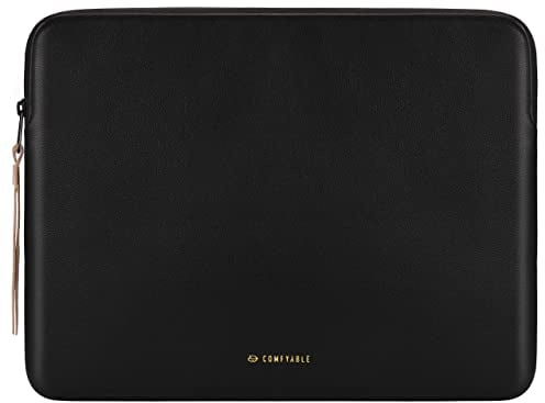 Comfyable Tablet Sleeve Compatible with iPad Air 11 M3 2025, iPad Pro 11 Inch M4 2024 & Smart/Magic Keyboard with Pencil Holder-PU Leather Bag Water-Resistant Slim Case