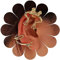 Yheakne Punk Big Frog Climber Ohrringe Gold Frog Cuff Ohrclips Übertriebene große Ohrringe Nicht durchbohrte Tierohrringe Schmuck für Frauen und Mädchen (Gold)