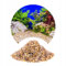 Fish Tank Gravel Aquarium Natural Substrate Perfect for Plants Growth (25kg, Amber 2-3mm)