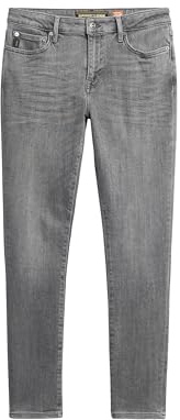Superdry Herren Vintage Röhrenjeans Clinton-Grau In Used-Optik 34/34