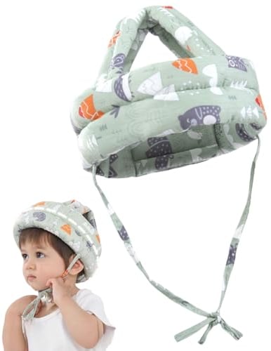 Kopfschutz Baby,Baby Kopfschutz,Anti-Kollision Baby Helm Kopfschutz, Baby Helm Schutzhelm,Baby Head Protector,Anti-Kollision Kopfschutzkappe,Verstellbarer Schutzhelm für 6 Bis 36 Monate Baby