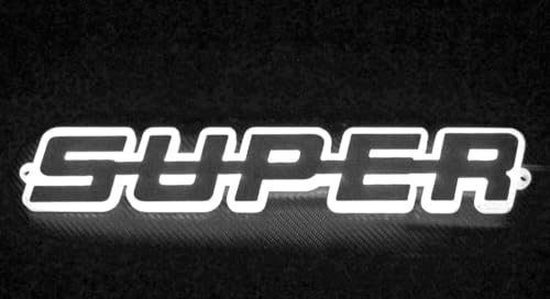 24/7 AUTO 24/7Auto 24V еxterior SUPER Schild für alle Scania Serie Trucks (weiß)