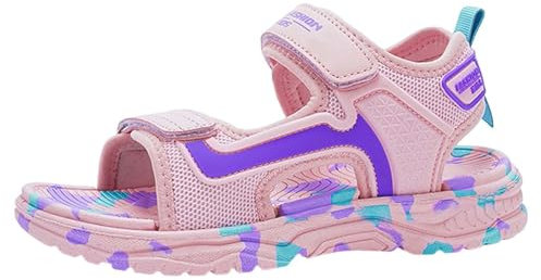 Kinderschuhe, bequeme, weiche Sohle, leicht, Jungen, Snd, Mädchen, Freizeitschuhe, modische Sandalen, Studenten, Strandschuhe, Sandalen für Mädchen, Teenager, rose, 37 1/3 EU