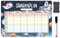 Weltraum Stundenplan magnetisch abwischbar für Kühlschrank Whiteboard A4, Wochenplaner Junge Geschenk zur Einschulung Schuleinführung Schulkind (Magnetischer Stundenplan inkl. Stift Radiergummis)