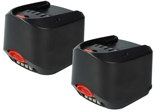 vhbw 2X Akku Ersatz für Bosch 2 607 336 208, 2 607 336 040 für Werkzeug, Akku-Gartengerät (3000 mAh, Li-Ion, 18 V)