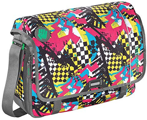 Coocazoo City and School Hangdang Schultertasche mit Laptopfach 44 cm Checkered Bolts